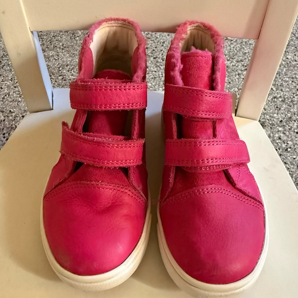 UGG Kids Fuchsia High-top Sneakers